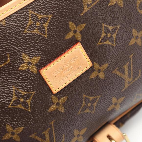 LOUIS VUITTON Brown Monogram Leather Shoulder Bag - Picture 4 of 10